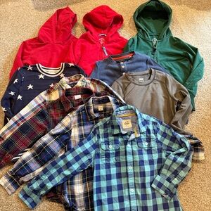 Hanna Andersson Boys Fall Bundle 6/7 Mini Boden Primary Ralph Lauren REI
